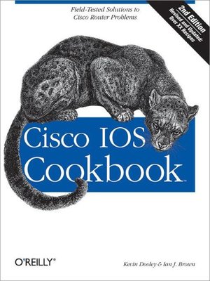 cover image of Cisco IOS Cookbook